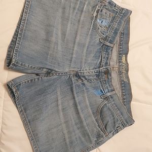 Boyfriend denim shorts Old Navy sz 4 distressed